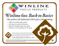 Comfort Blend 80/20% Cotton & Polyester Quilt Batting - Winline Textil